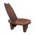 Modern Vintage Ethiopian Slat Back Chair For Sale - Image 3 of 9