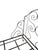 Antique Iron Folding Bed For Sale - Image 3 of 10