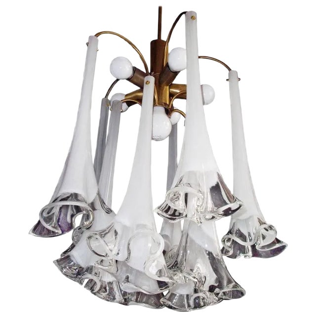 Murano Chandelier, 1970s For Sale