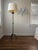 Modern 1990s Laura Lee Designs Handcrafted Wrought Iron Tripod Floor Lamp For Sale - Image 3 of 4