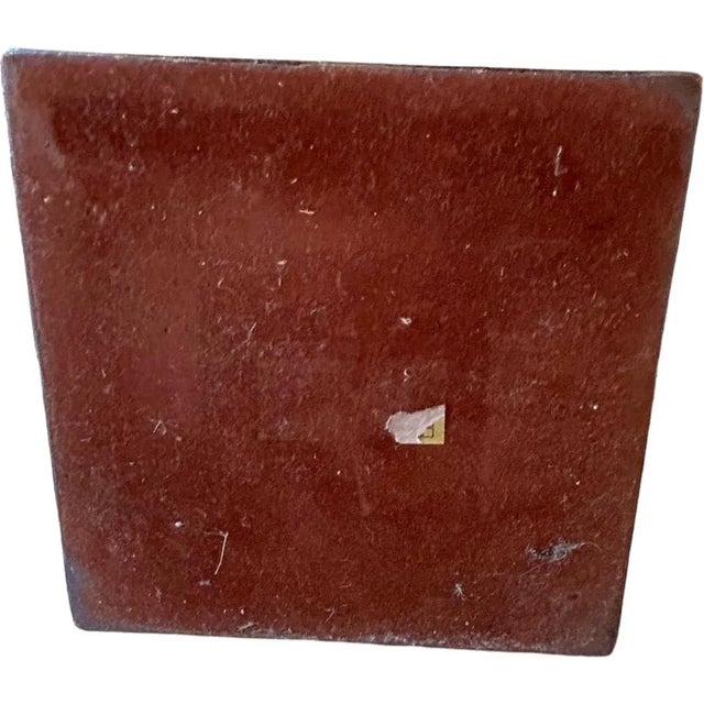 Vintage Maitland Smith Classic Tooled Leather Obelisk For Sale In Naples, FL - Image 6 of 7