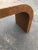 Vintage Seagrass Waterfall Console Table For Sale In New York - Image 6 of 13