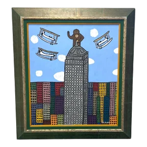 King Kong' by American Outsider Artist B.D. Floyd