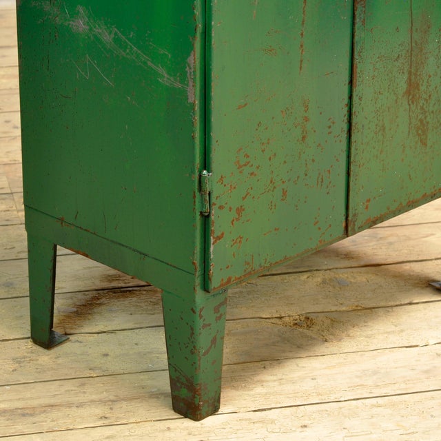 Vintage Industrial Cabinet in Iron, 1970s For Sale - Image 9 of 16