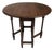 20th Century United Kingdom Rich Amber Oak Gateleg Table For Sale