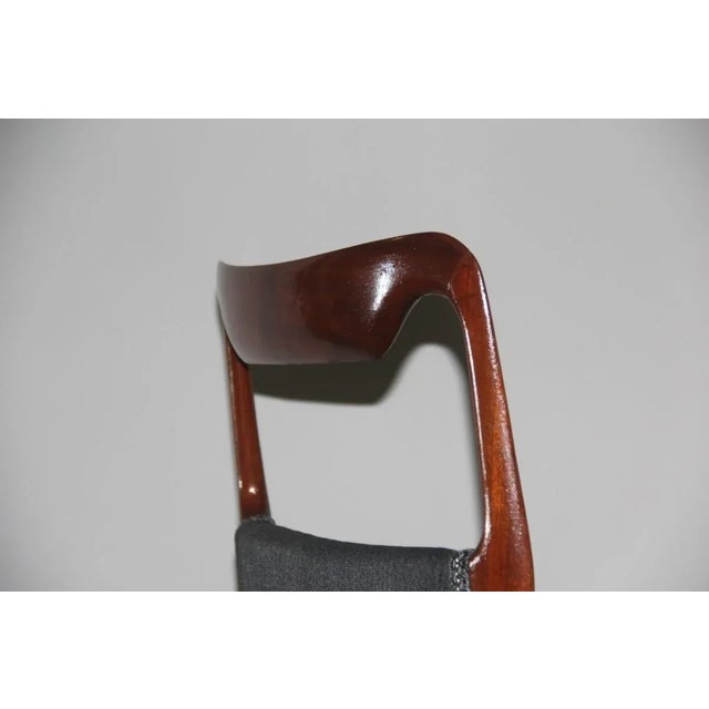 Brown Mid-Century Italian Chairs, 1950s, Set of 6 For Sale - Image 8 of 12