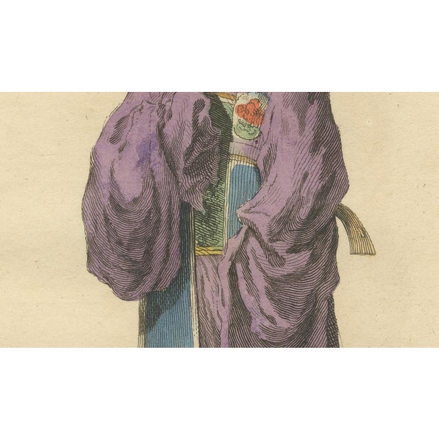 Mid 18th Century Jefferys, Lady of China in Court Attire, 1749, Print For Sale - Image 5 of 10