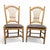 Brown French Rustic Country Dining Chairs, Set of 2 For Sale - Image 8 of 17