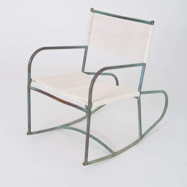 Early Model Walter Lamb Patio Rocking Chair Chairish