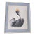 Late 20th Century Large Framed Coastal Pelican Pastel Drawing by Dolores Witt For Sale