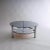 Space Age Glass and Chrome Coffee Table For Sale - Image 10 of 18