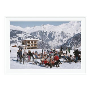 Courchevel 1979 by Slim Aarons Framed C-Print For Sale