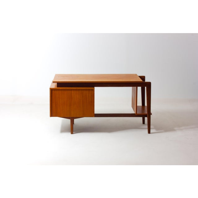 Mid-Century Writing Desk, 1960s For Sale - Image 9 of 17