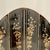 Chinoiserie and Black Lacquer Four-Panel Folding Screen Room Divider, 1930s For Sale - Image 4 of 18
