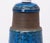 Textile Blue Ceramic Table Lamp by Nils Kähler for Kähler, 1960s For Sale - Image 7 of 12
