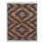 Rug & Kilim’s Modern Rug With Brown Geometric Patterns in High-Low Texture For Sale