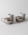 Vintage Silver Plated Coffee Set with Two Espresso Cups with Ceramic Inlays, 1960s For Sale - Image 5 of 13