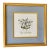 Petite "Blue Columbine" Needlework, Vintage For Sale