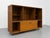 Mid Century Modern Liquor Cabinet Bar | Walnut Bookcase Wall Unit, C. 1960's For Sale - Image 4 of 14