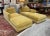 B&B Italia Richard Sofas in Gold Velvet, Designed by Antonio Citterio, a Pair For Sale - Image 9 of 9