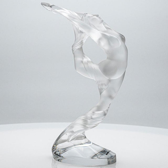 Virgin and Child from Lalique, France, 1980s For Sale - Image 3 of 8