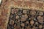 Textile Sarouk Rug 7’1” X 9’11” Blue Wool Vintage Traditional Hand-Knotted Carpet For Sale - Image 7 of 15