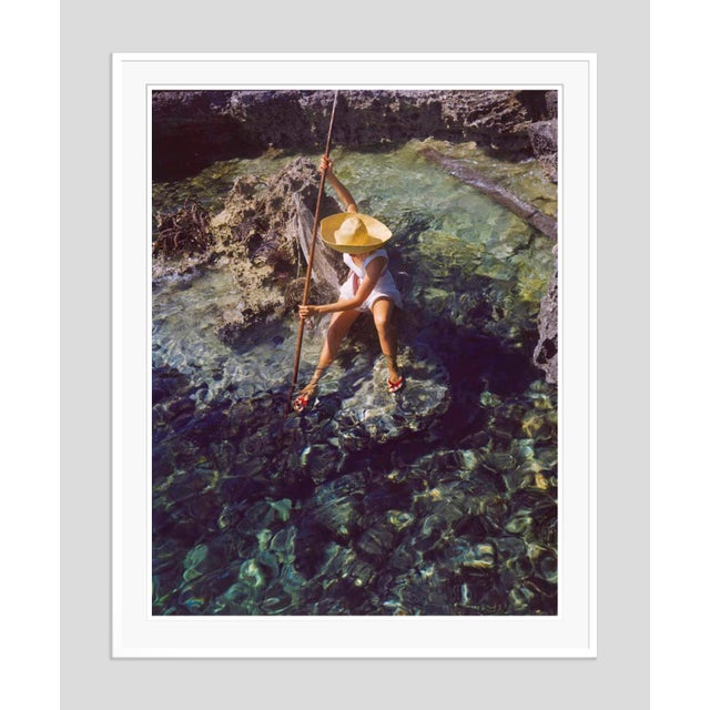 Modern Sabina Spear Fishing 1947 by Toni Frissell Framed C Print For Sale - Image 3 of 3