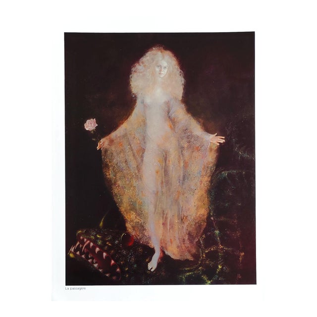 Leonor Fini Photogravure La Passagere 1980 For Sale