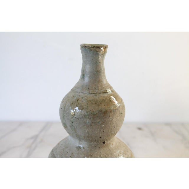 Vintage 1970's Studio Art Pottery Vase For Sale - Image 4 of 6