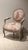1940s 1940s Vintage French Louis XVI Asian Linen Chair For Sale - Image 5 of 5