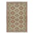 Rug & Kilim’s Oversized Diamond Play Rug in Mint and Rust, 12x16 For Sale