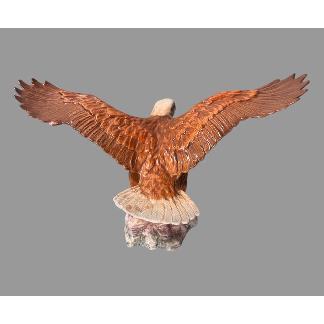 Vintage Beswick England 1018 Bald Eagle Figural Statue Sculpture For Sale - Image 4 of 6
