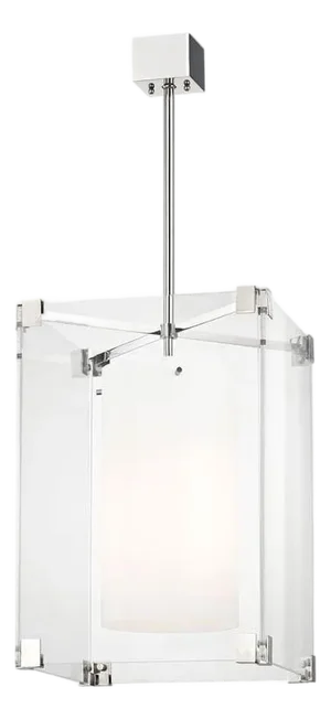 The Hudson Valley Achilles 3-Light Pendant (4132-Pn, Polished Nickel)