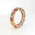 14k Gold Multi-Gemstone Ring With Asscher-Cut Sapphires For Sale - Image 4 of 18