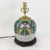 This antique table lamp is crafted from an authentic porcelain vessel featuring the traditional and highly symbolic Bok...