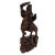 Mid-20th Century Chinese Wood Carved God of Martial Wealth Status For Sale - Image 4 of 11