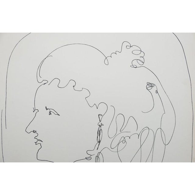 Modern Lucio Fontana, The Servant Justified, Lithograph For Sale - Image 3 of 6