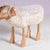 Wood Sheep Sculpture Stool by Peter Krafft Germany, 1960s For Sale - Image 7 of 8