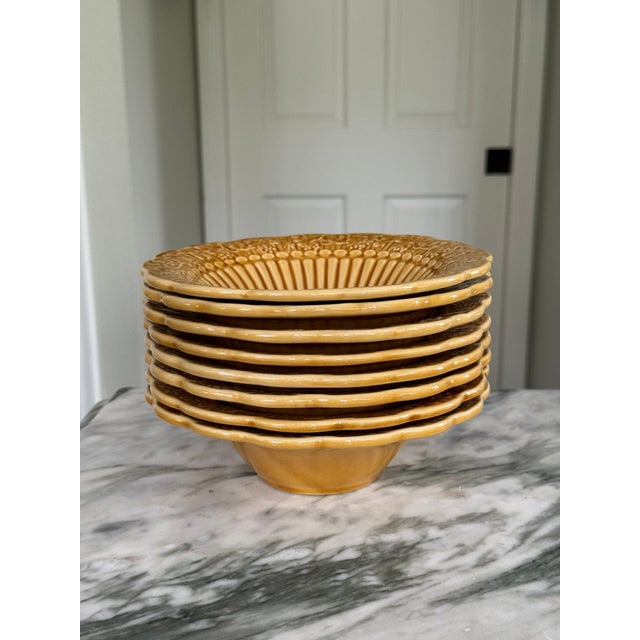 Just in time for celebrating, Val's Dollhouse is proud to present this set of 8 rim soup bowls in the rare gold color of...