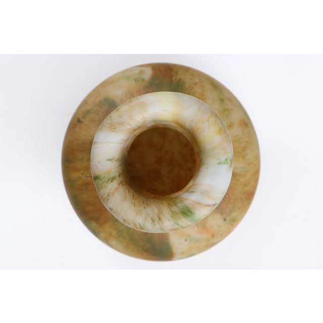 Art Nouveau Pâte de Verre Vase, France, 1920s For Sale - Image 4 of 9