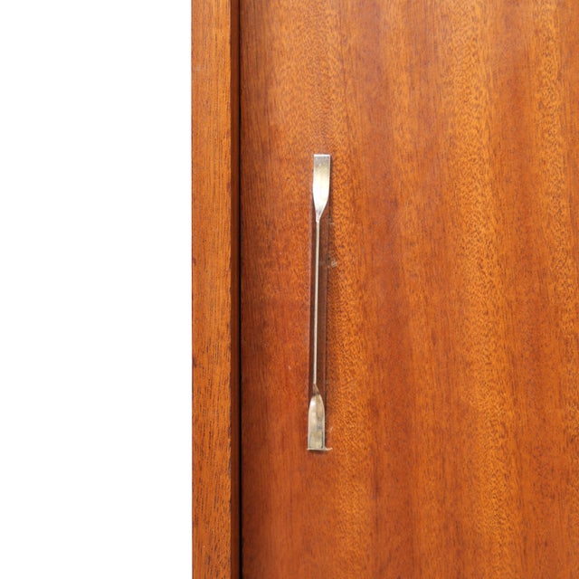 Mid Century Teak Bookcase Room Divider For Sale - Image 9 of 9