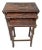Vintage Hand-Carved Wood Cherry Blossom Asian Nesting Tables For Sale