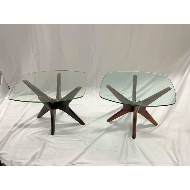 Adrian Pearsall Adrian Pearsall Mid-Century Modern Style Jax Side Tables - A Pair For Sale - Image 4 of 12