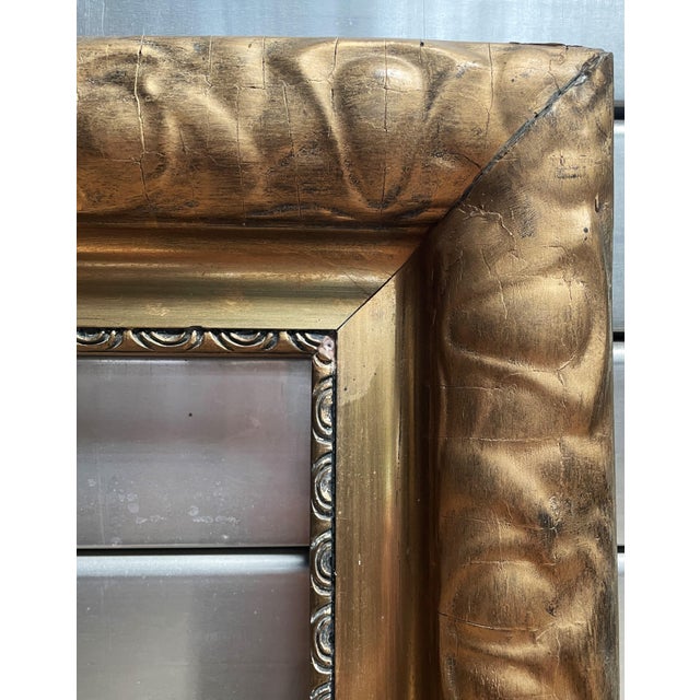 Unique piece of artistic craftsmanship: a monumental, exceptionally deep frame from the golden age of european framing...