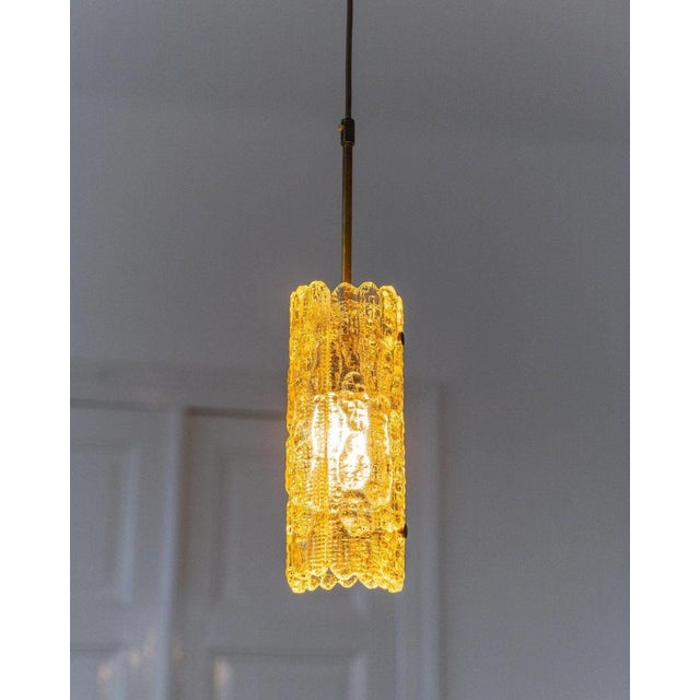 Vintage Ceiling Lamp by Carl Fagerlund for Orrefors, 1960s For Sale - Image 3 of 13