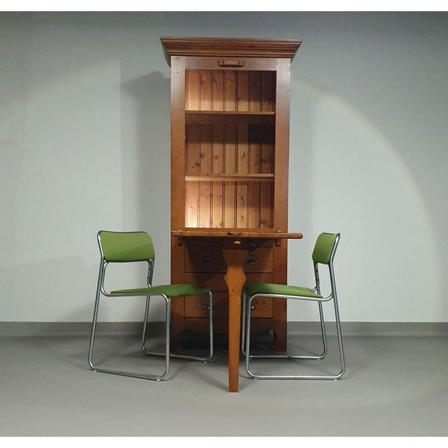Cupboard with Fold-Down Table For Sale - Image 10 of 18