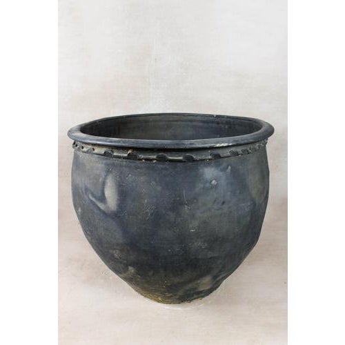 Vintage Dark Nº 6 Pot For Sale - Image 4 of 5