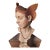 Vintage Flambro Usa 4 Seasons Fall Elf Bust Sculpture by Michael Talbot For Sale