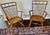 Pair Ethan Allen Birdcage Arm Chairs Cherry Wood Windsors For Sale - Image 10 of 10
