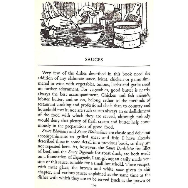 White "French Country Cooking" 1954 David, Elizabeth For Sale - Image 8 of 12